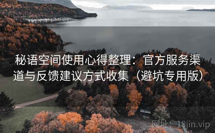 秘语空间使用心得整理:官方服务渠道与反馈建议方式收集(避坑专用版) 秘语空间使用心得整理:官方服务渠道与反馈建议方式收集(避坑专用版)